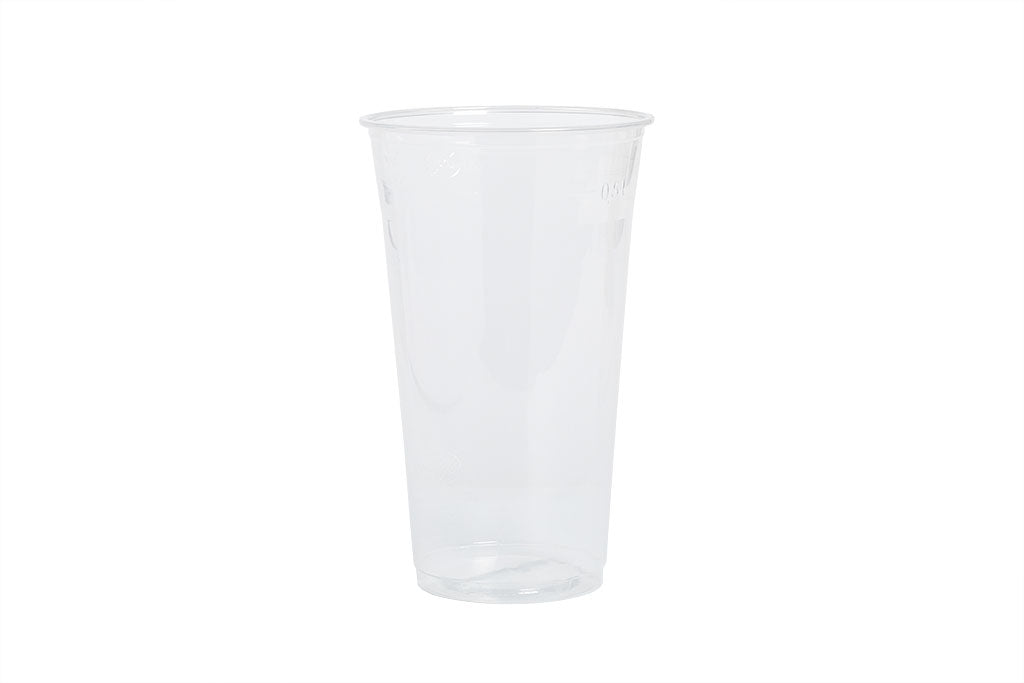 Trinkbecher, Kaltgetränkebecher, mit Eichstrich, aus Kunststoff, transparent, ⌀90mm, 500ml, 17oz